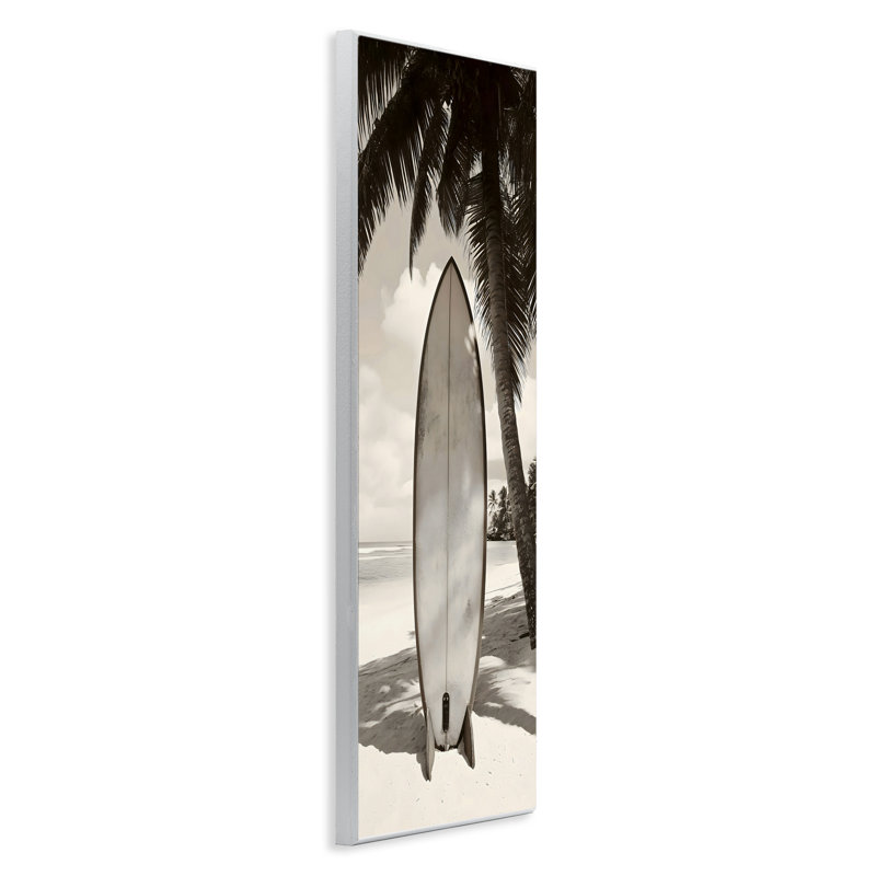 Plaque murale monochromes Surf Paradise, design par LSR Design Studio