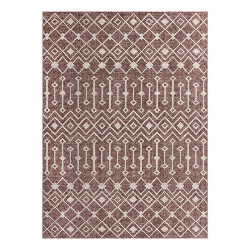 Barnkine Geometric Indoor Rug, Rectangle 10' x 13'