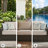 Gwennoline 97.38 " W Straight Wicker Patio Sofa with Cushions
