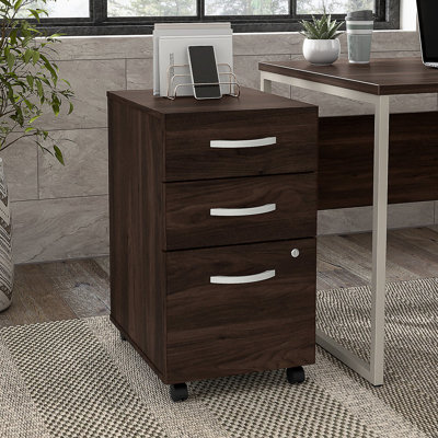 Katye 3-Drawer Mobile Vertical Filing Cabinet