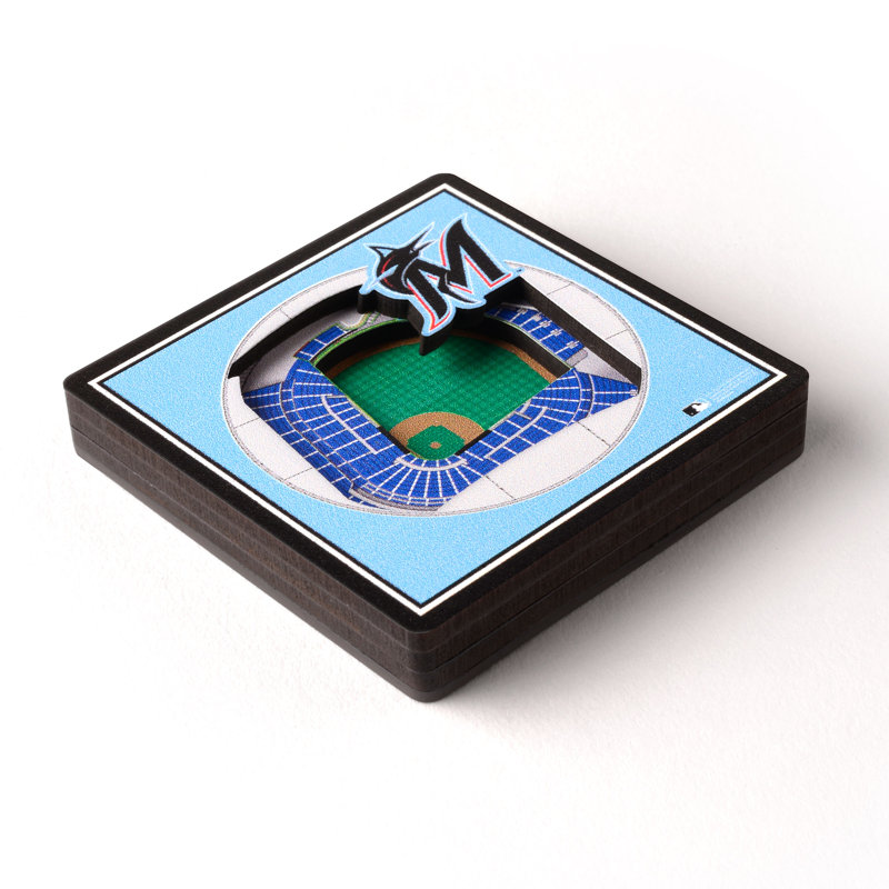 YouTheFan Magnetic & Lettering, MLB Miami Marlins