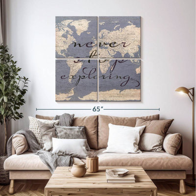 Tergel Never Stop Explore World Map