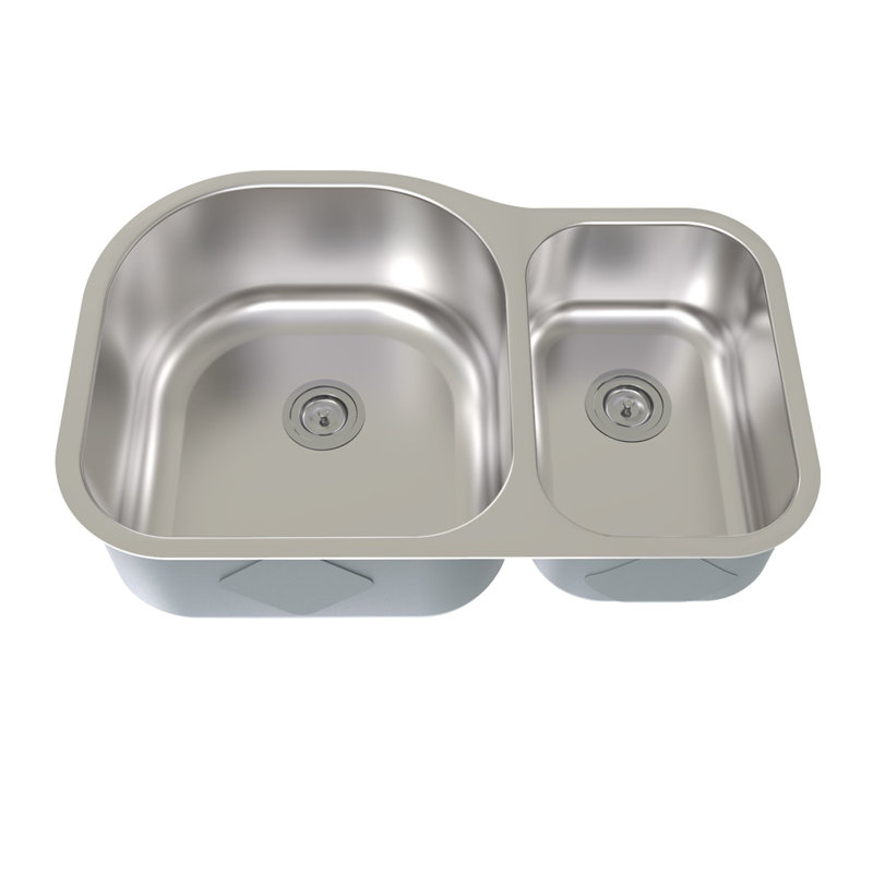 Évier de cuisine à double cuve encastrable l 31,5 po x l 20,5 po