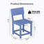 Chaises de patio en poly tout temps (ensemble de 2)-1035683025