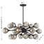 Lustre noir 18 lumières Matisse-1486406850