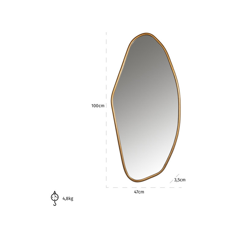 Eldon Asymmetrical Wall Mirror