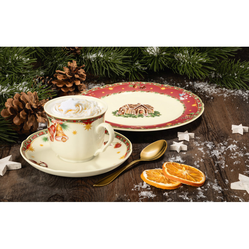 Seltmann Weiden Brotteller rund 17 cm Marieluise Weihnachtsnostalgie