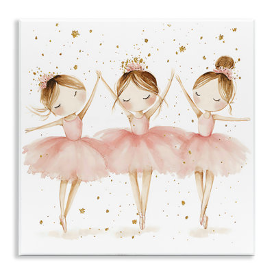Trio Of Ballerinas Wall Plaque, design by Creative Studio