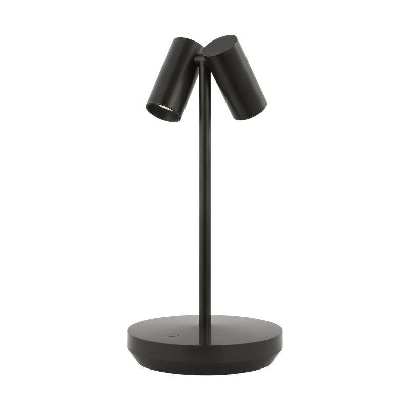 Doppia LED Table Lamp, 10" H x 5.1" W x 5.1" D