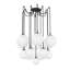 Spider Small Chandelier-Black Gunmetal-1655794843