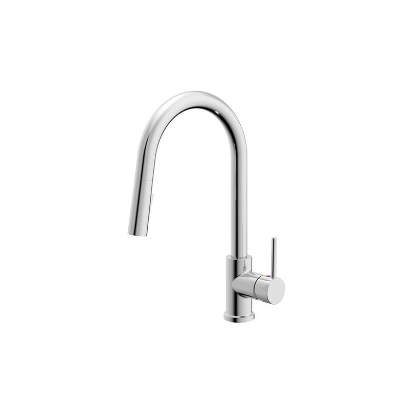 Robinet de cuisine rétractable Allora USA, Chrome