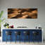 Golden Desert Dunes by Khalid Jamal - Wrapped Canvas Panoramic Print-255402826