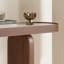 Retro style simple oval console table-606547553