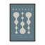 Strom Blue Retro Bauhaus, affiche II-560361935-560361936
