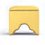 Willem Upholstered Vanity Stool-1530663159