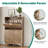 Shoe Storage Cabinet with Flip-Down Drawers,Freestanding Entryway 16-24 Pairs Slim Shoe Cabinet,Oak-1843809723-1843809721