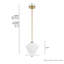 Plafonnier suspendu 1 lumière Hunter Celestial Valley-112470965