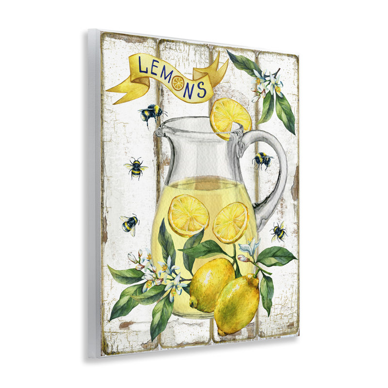 «Stupell Industries Farmhouse Fresh», art mural sur bois par Creatif Belle