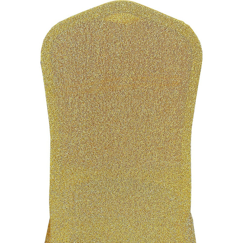 Housse de chaise de salle à manger - Or scintillant - Métallique, brillant, Décoration de mariage / banquet / fête