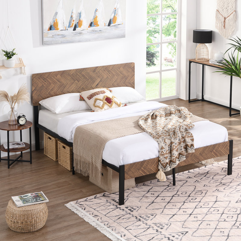Lylou Platform Bed, Twin