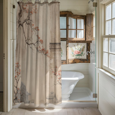 Historic Wall - Premium Shower Curtain