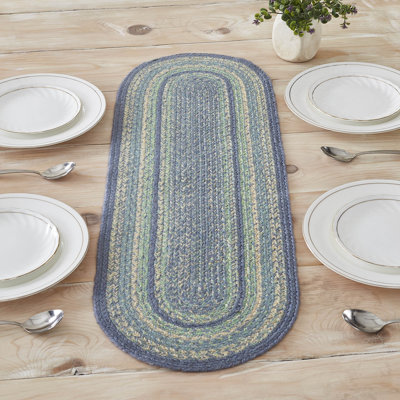 Milija Jute Oval Runner 8X24