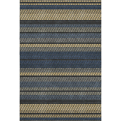 Premium Machine Washable Mayfield AMF2427 Striped Rug