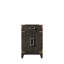 20 po Armoire de salle de bain en chêne brun l 18 po x P 18 po-446184590
