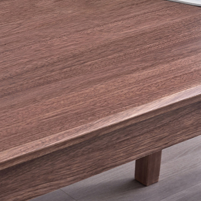 Natural solid wood large board table set, 30.70"H x 59.05"L x 31.49"W