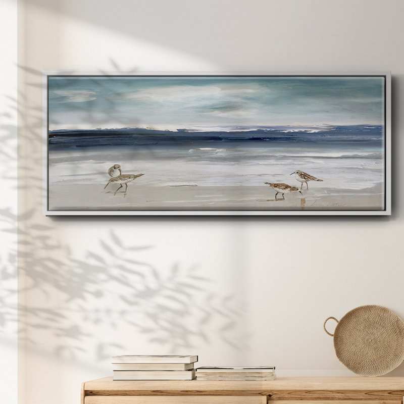 Sandpiper Bay - toile encadrée, H 24 po x l 60 po