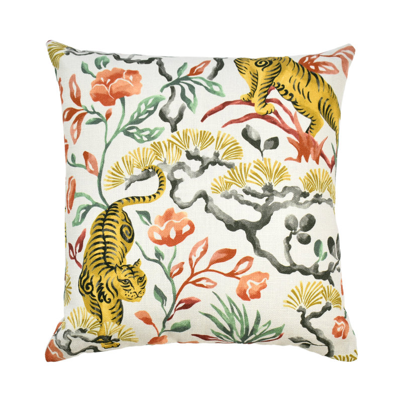 Coussin décoratif Floral, 22 po x 22 po, Mélange de duvet