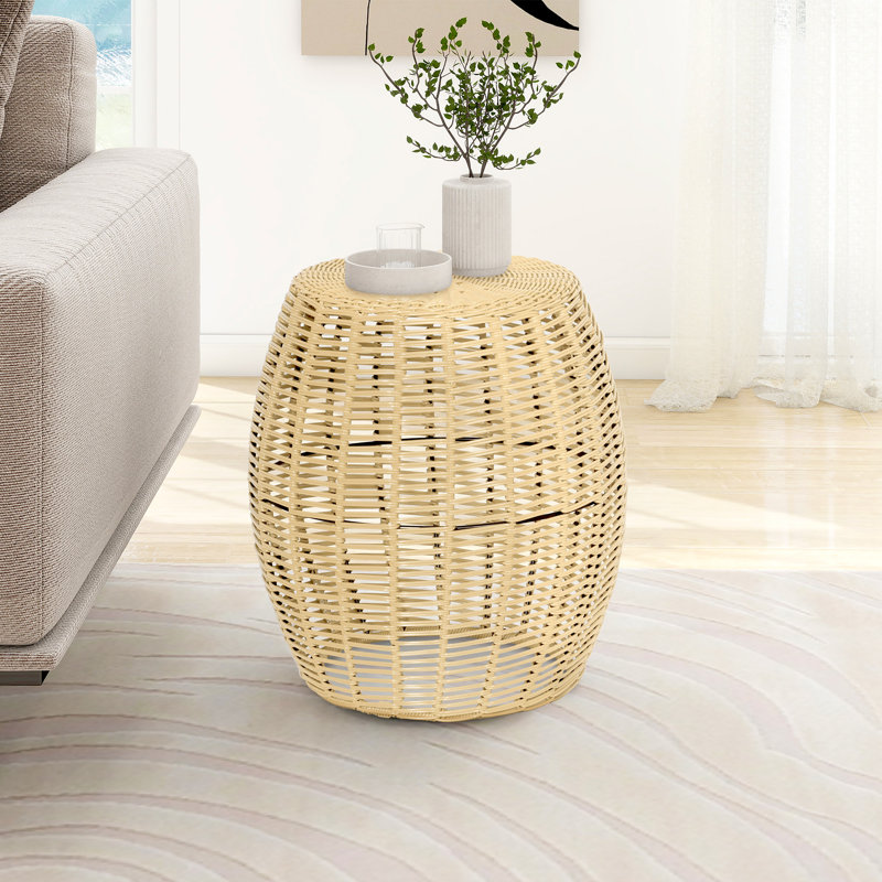 Table de bout Araddhna, Beige