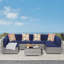 Ensemble de conversation modulaire en rotin avec coussins Sanjaya-88345265-87937548