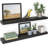 Sydney 36" W x 6" D Floating Shelves Set with Invisible Wall Mount Brackets-97960580