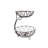Rebrilliant Leaf Stainless Steel Fruit Bowl