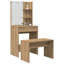 Steina Dressing Table with Mirror-1440940600