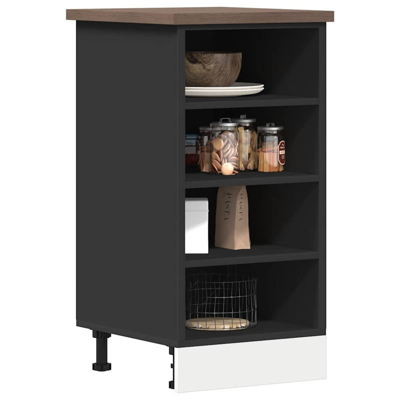 Bottom Cabinet Riga, Black