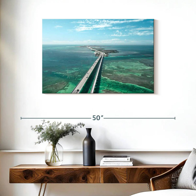 Lilie Wonderful Seven Mile Bridge, H 24 po x l 36 po