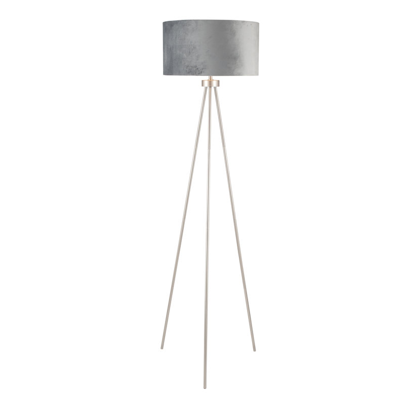 Laci 158.5cm Tripod Floor Lamp, Silver