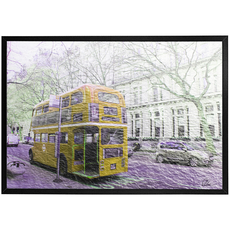 Single Picture Frame Print, Black, 61cm H x 91cm W x 4cm D