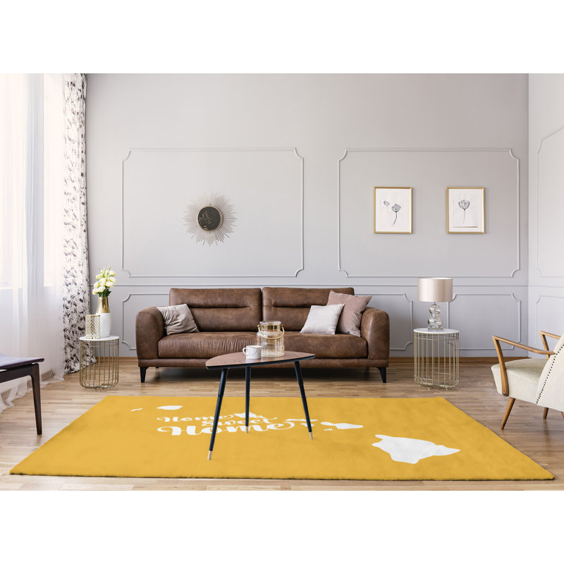 Chenille Indoor Rug, Rectangle 5' x 7'