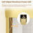 56-60" W X 72" H Double Sliding Shower Door, Framed Shower Glass Door with 1/4" (6mm) Clear Tempered Glass, Brushed Gold Finish Shower Doors with Towel Bar, Reversible Installation-122480941