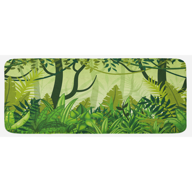 Tapis de cuisine rainforest drawing drawing drawing drawing