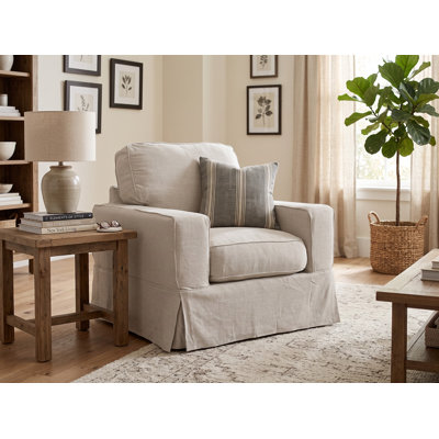 Fauteuil à housse large Gauvin