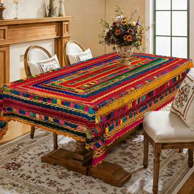 Nappe lavable bohémienne