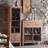 Burlywood Solid Wood Display Cases