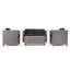 Ensemble de mobilier d'extérieur en osier 4 pièces avec coussins et table basse, ensemble de canapé en rotin toutes saisons-1125910741-1125910744