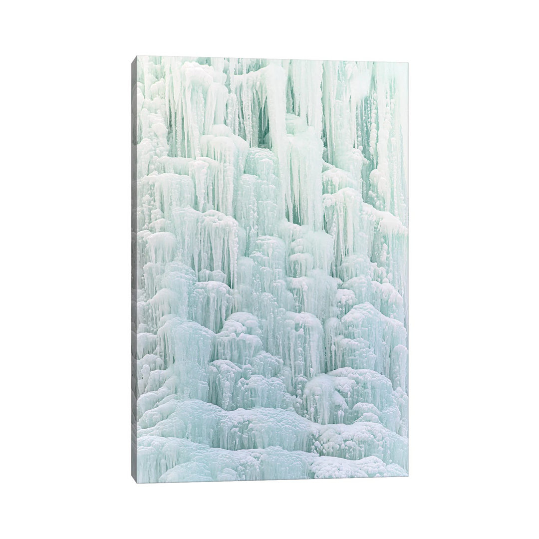 Frozen Waterfall II by Nik Rave - Wrapped Canvas Gallery-Wrapped Canvas Giclée