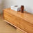 Expandable Cherry Wood TV Stand-1579742287