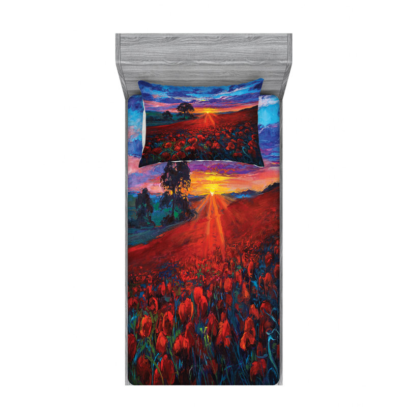 Microfiber Sheet Set, Twin Sheet Set